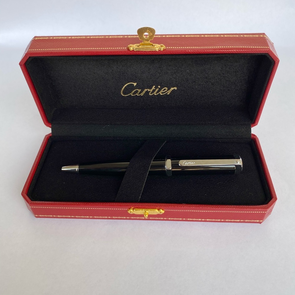 Used Like New Cartier Ballpoint Pen Black